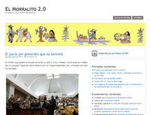 Tablet Screenshot of elmorralito.maizca.org